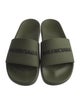 Balenciaga Rubber Slides