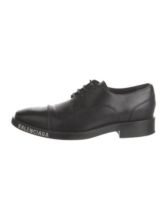 Balenciaga Leather Derby Shoes