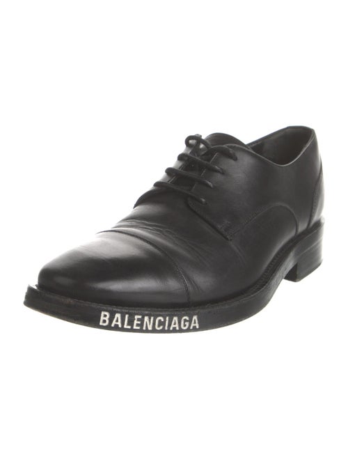 Balenciaga Leather Derby Shoes