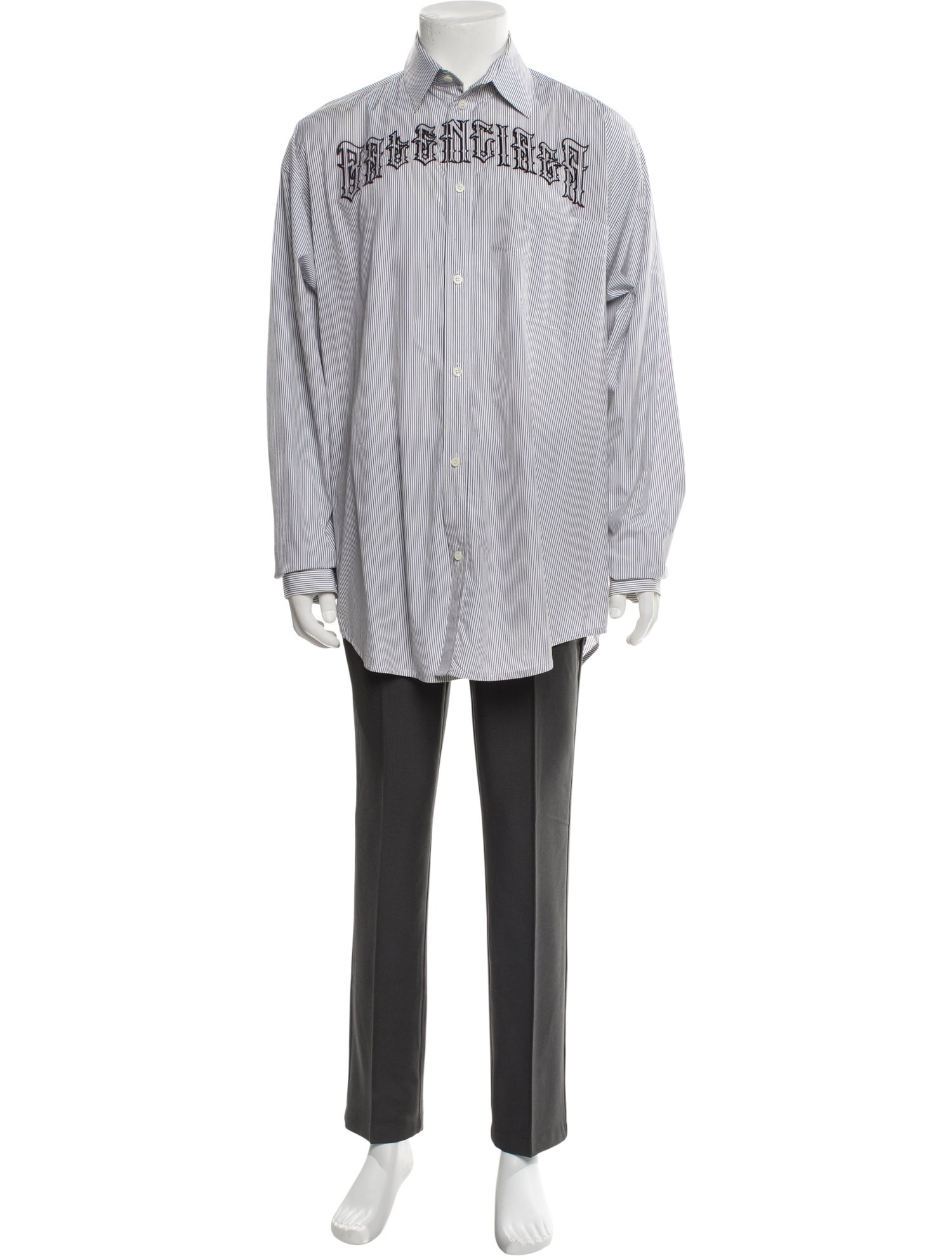 Balenciaga 2019 Signature Logo Shirt