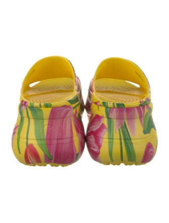 Balenciaga Rubber Printed Slides