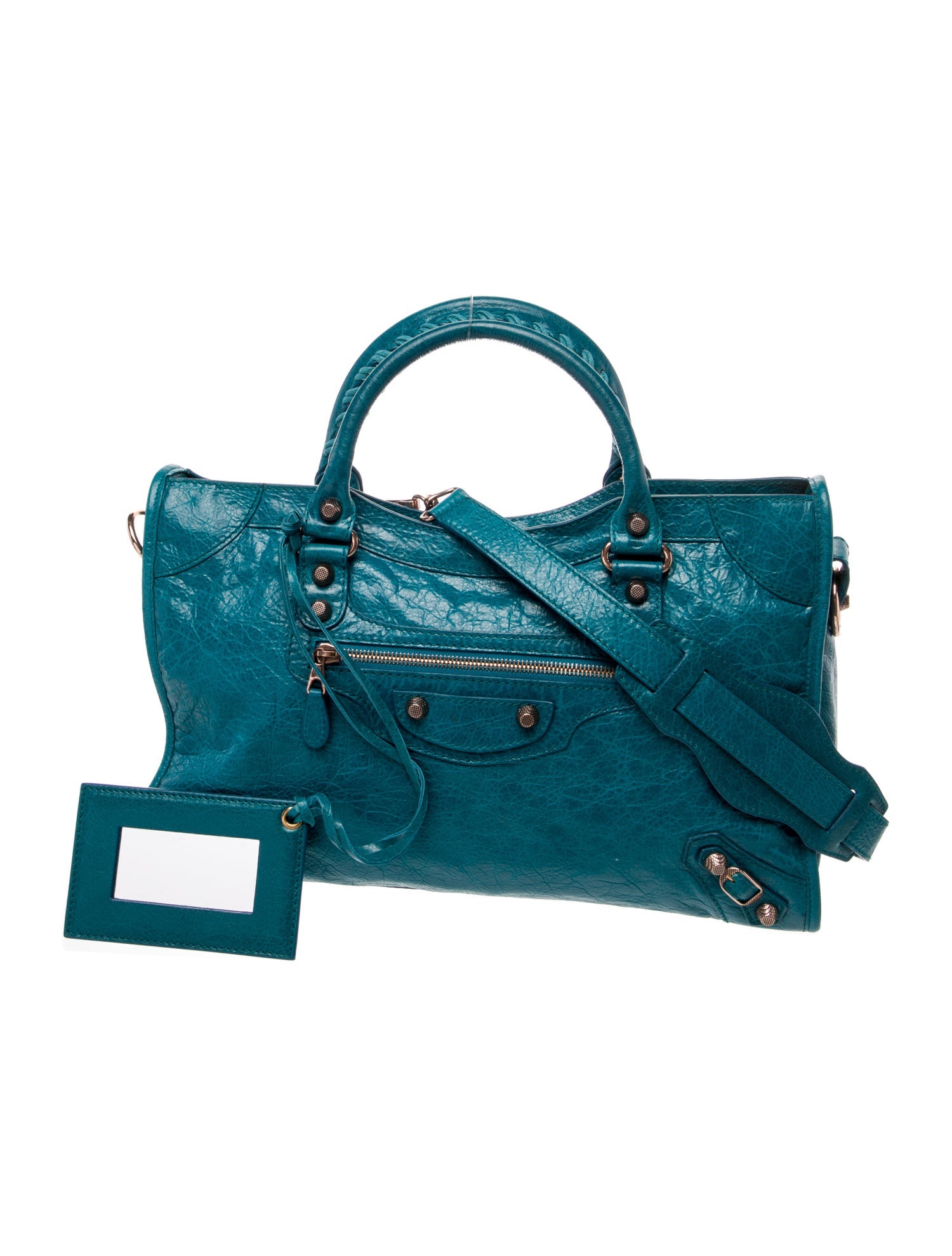 Balenciaga Leather Motocross City Giant