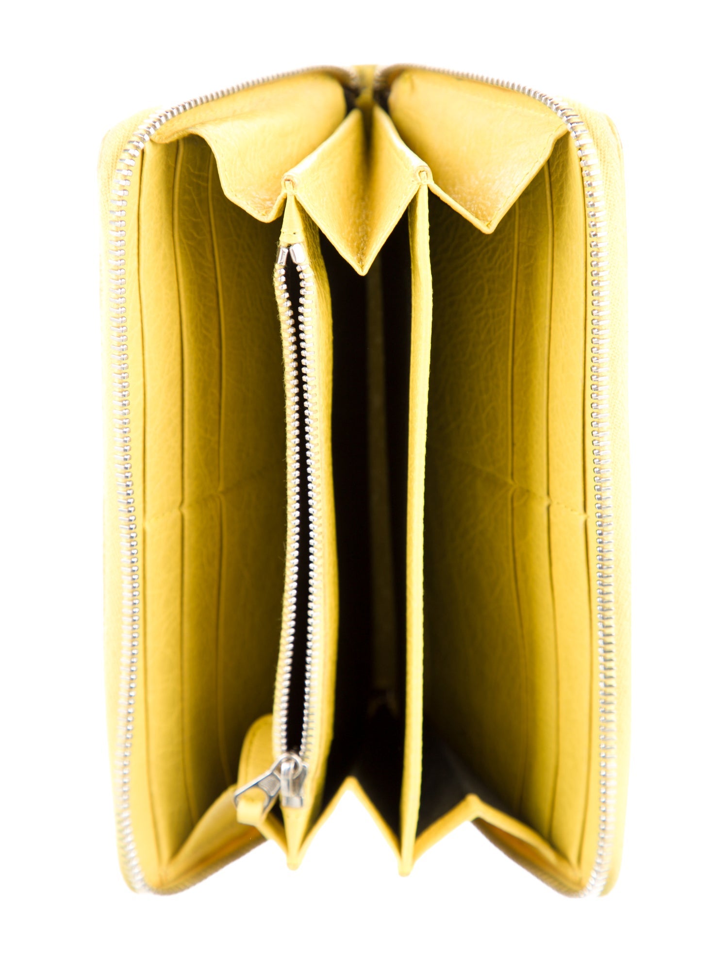 Balenciaga Moto City Leather Continental Wallet