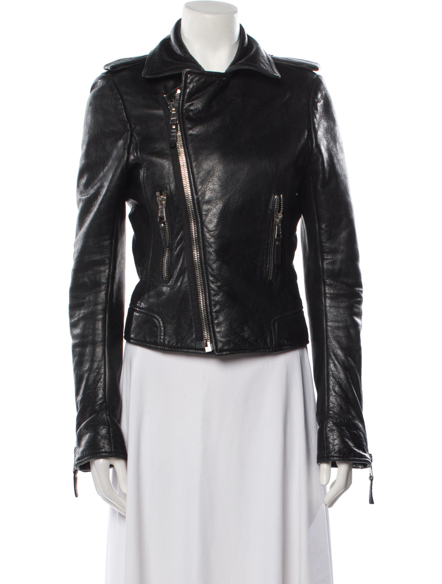 Balenciaga 2013 Leather Biker Jacket