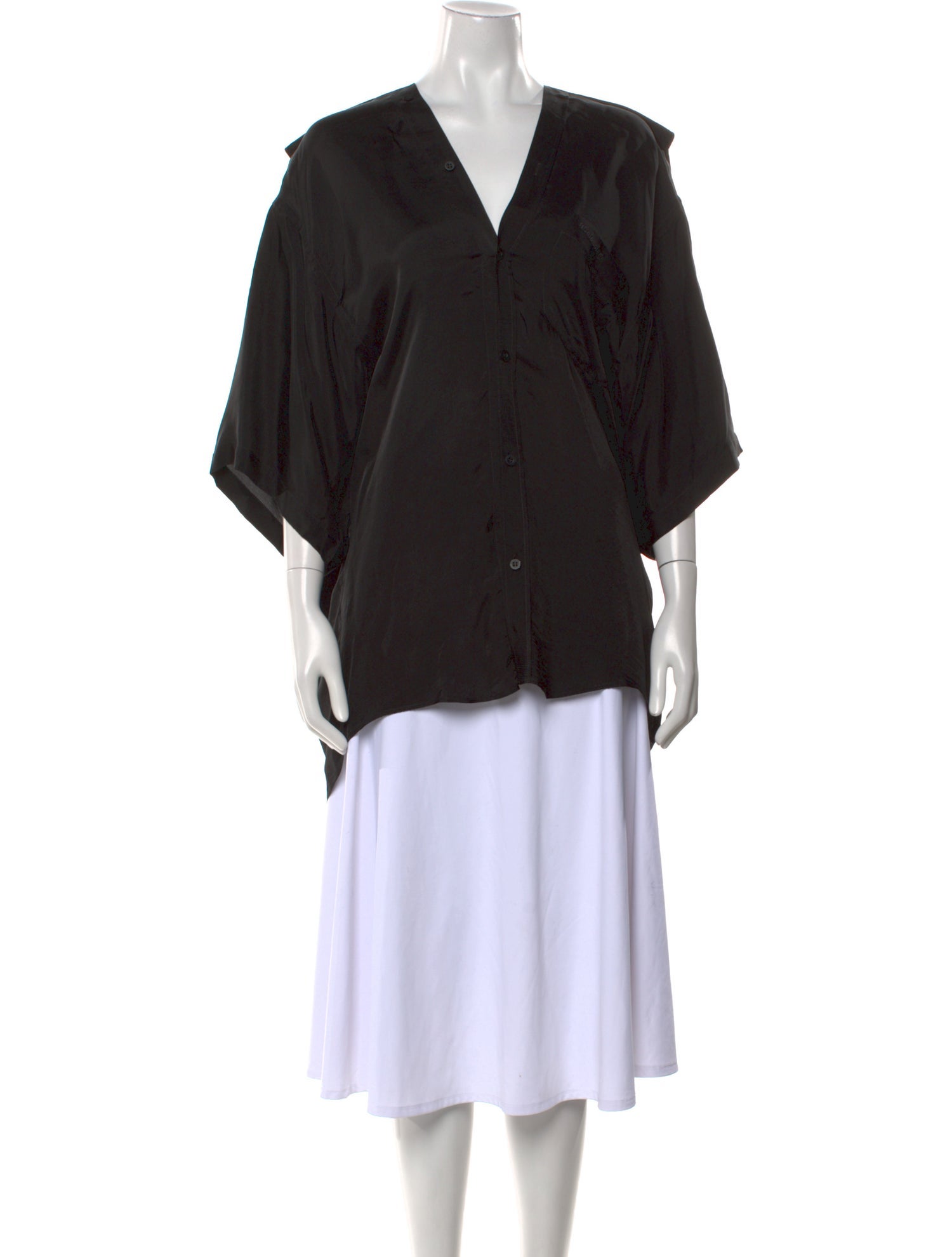 Balenciaga 2021 Silk Tunic