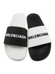 Balenciaga Rubber Printed Slides