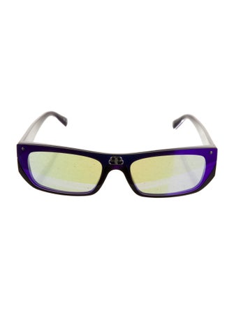 Balenciaga Square Tinted Sunglasses