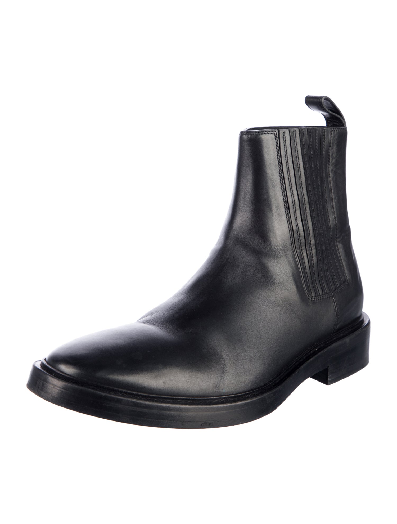 Balenciaga Leather Chelsea Boots