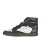 Balenciaga Leather Colorblock Pattern Sneakers