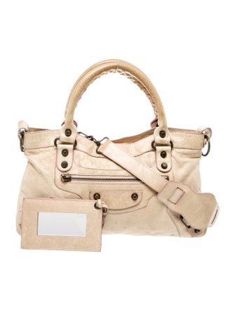 Balenciaga Leather Top Handle Bag
