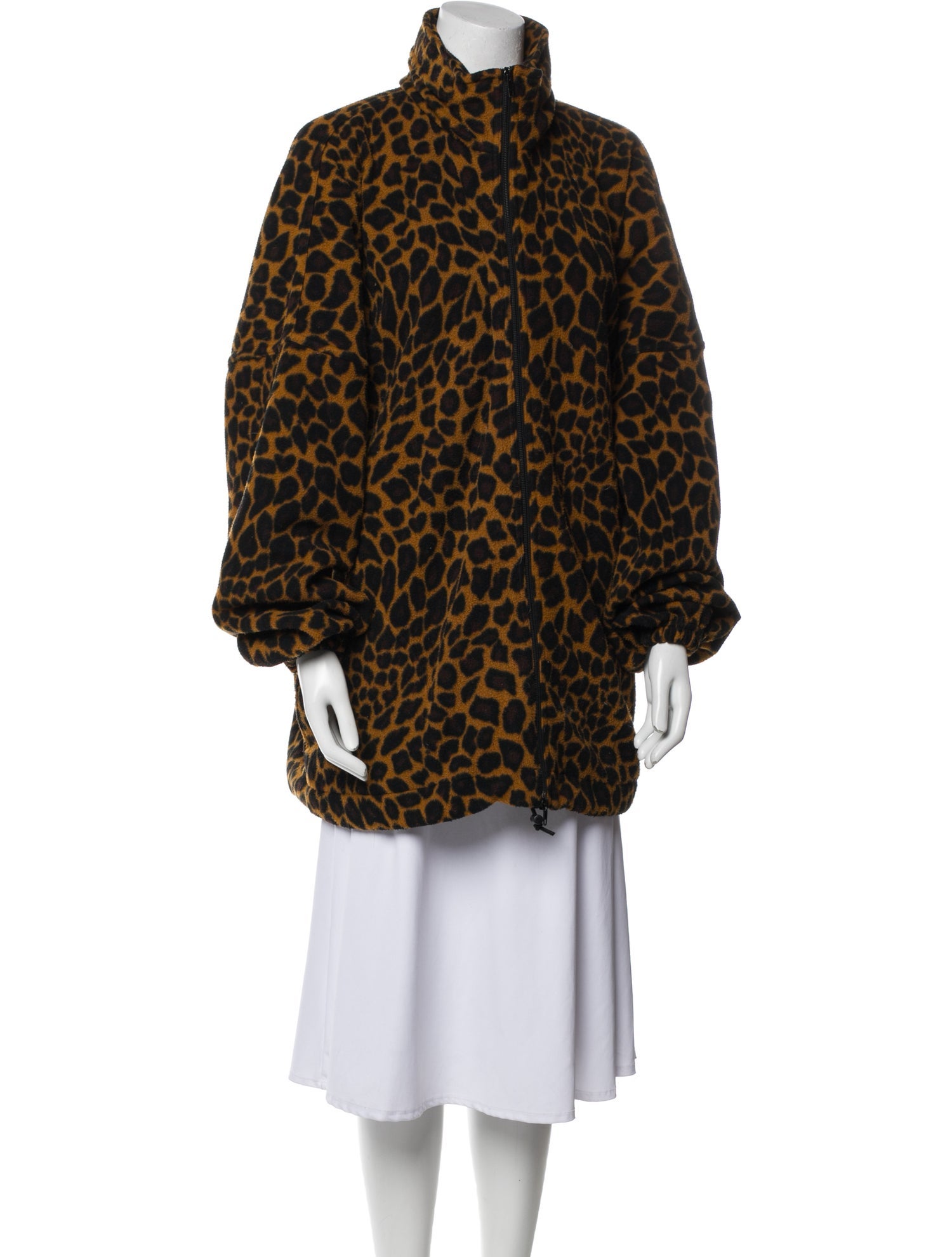 Balenciaga 2018 Animal Print Jacket