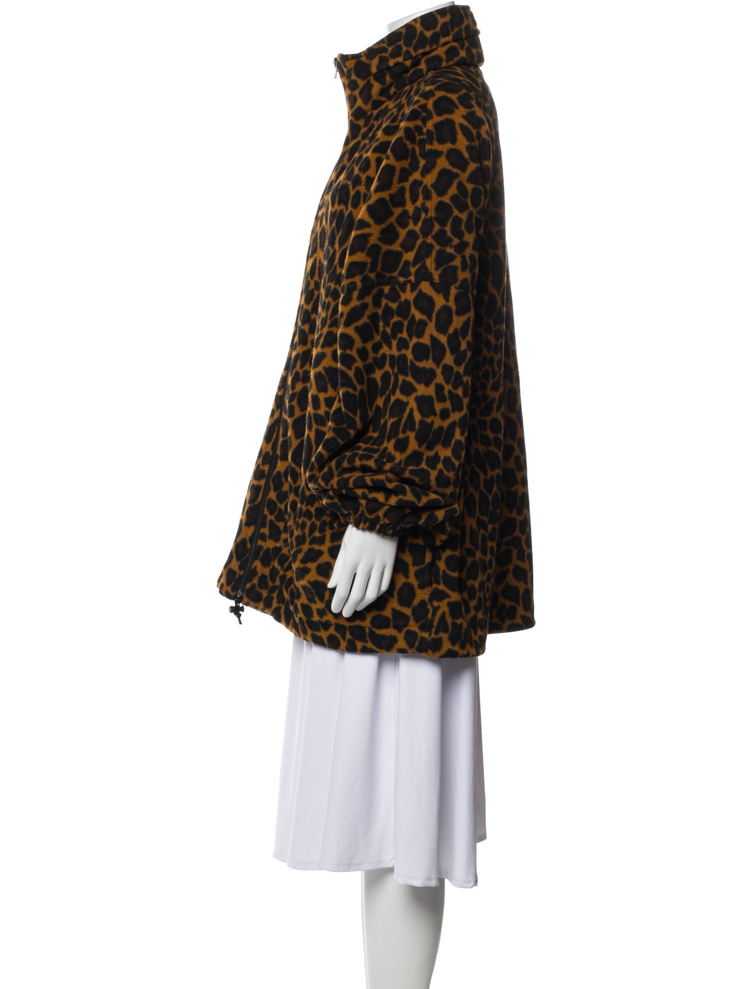 Balenciaga 2018 Animal Print Jacket