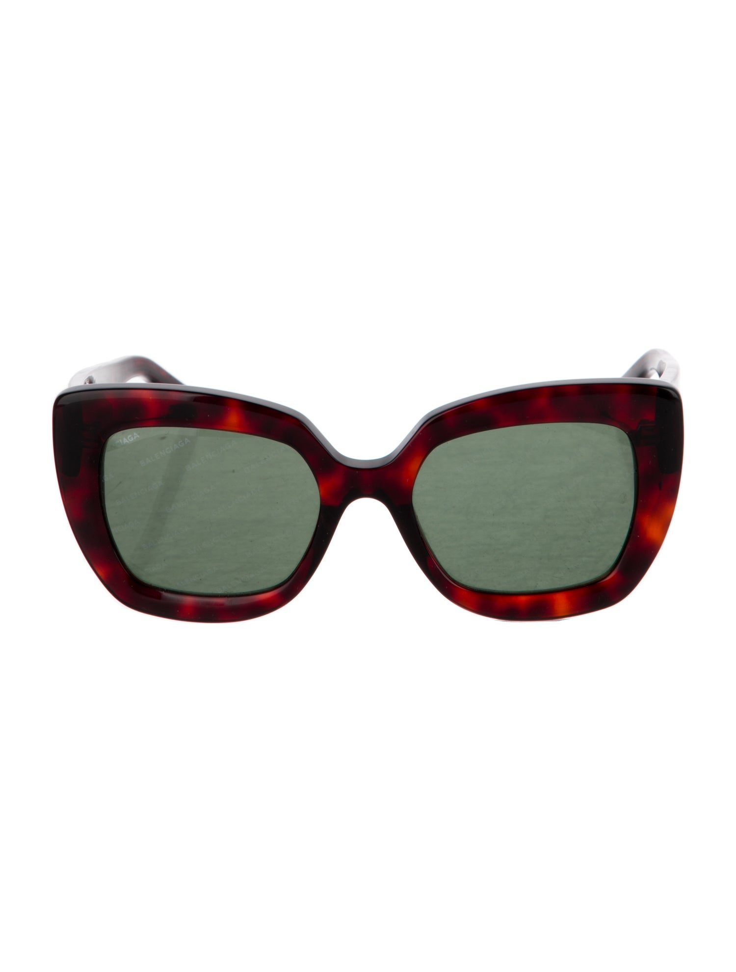 Balenciaga Square Tinted Sunglasses