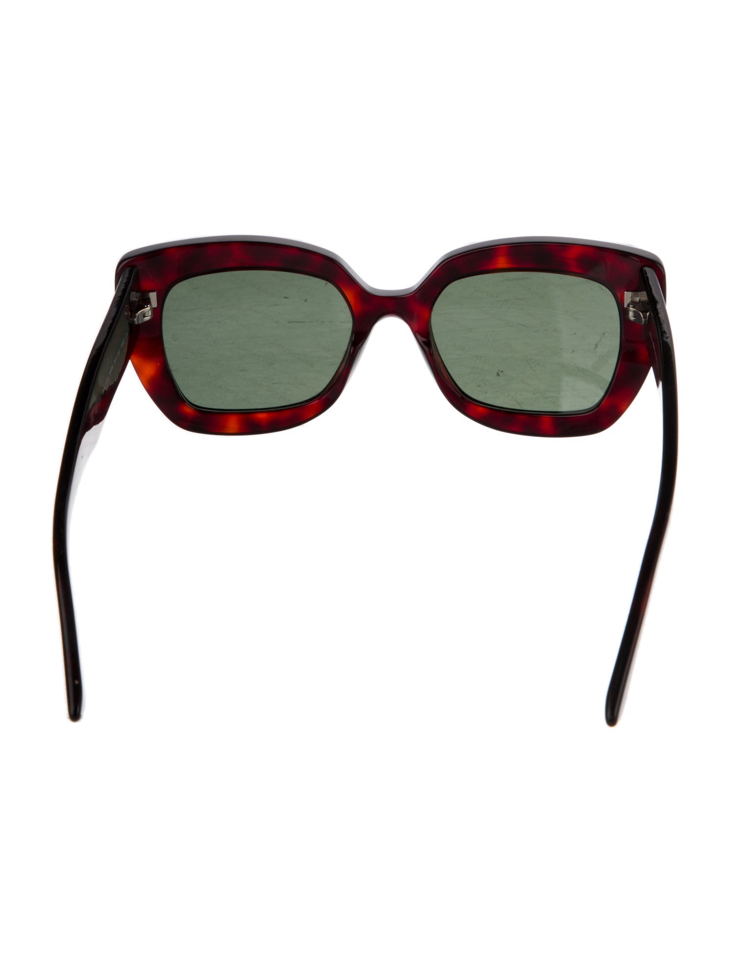 Balenciaga Square Tinted Sunglasses