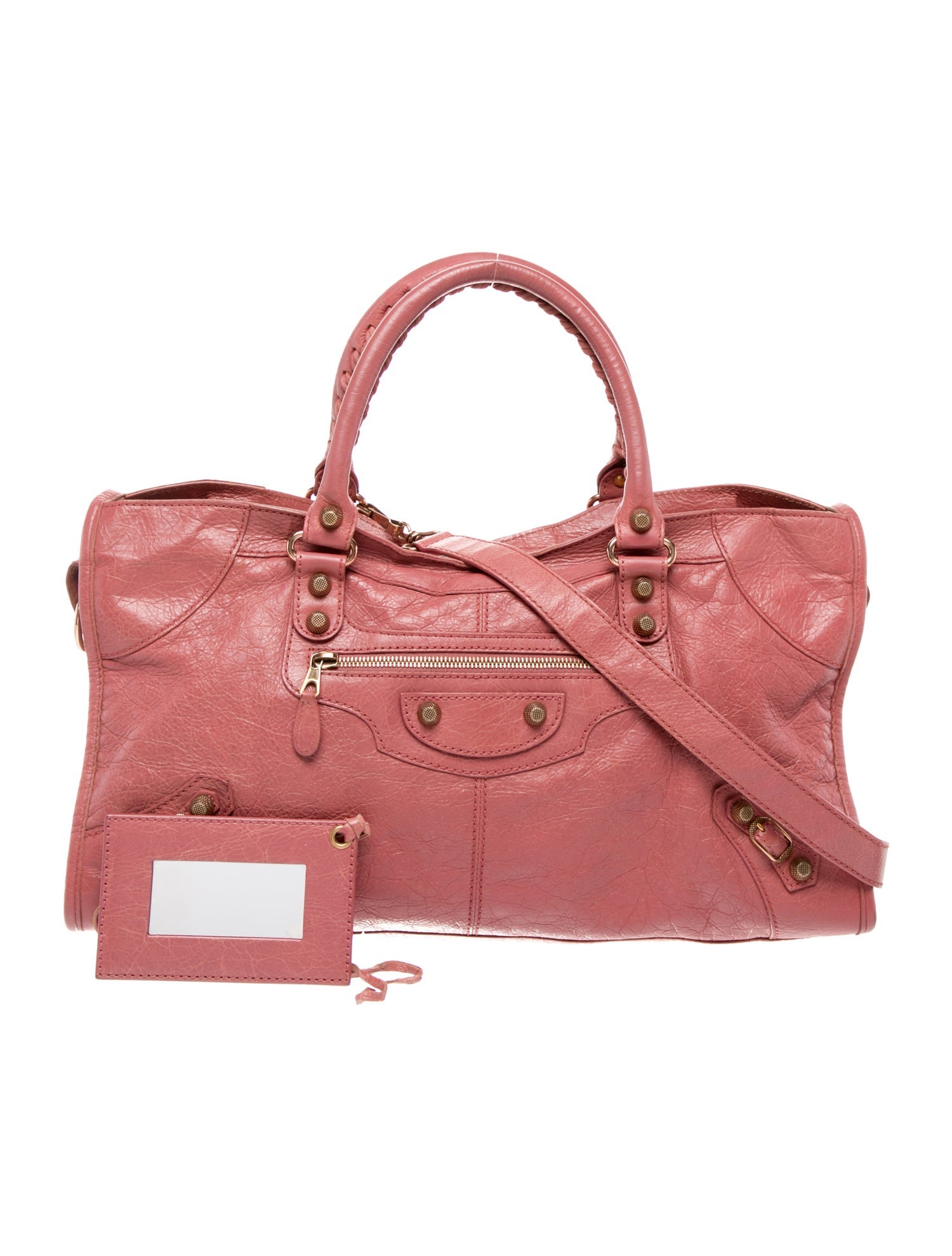 Balenciaga Leather Motocross Classic City