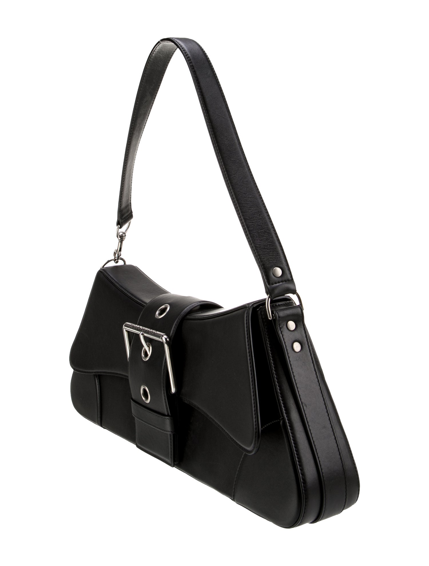 Balenciaga Leather Shoulder Bag Large 2022