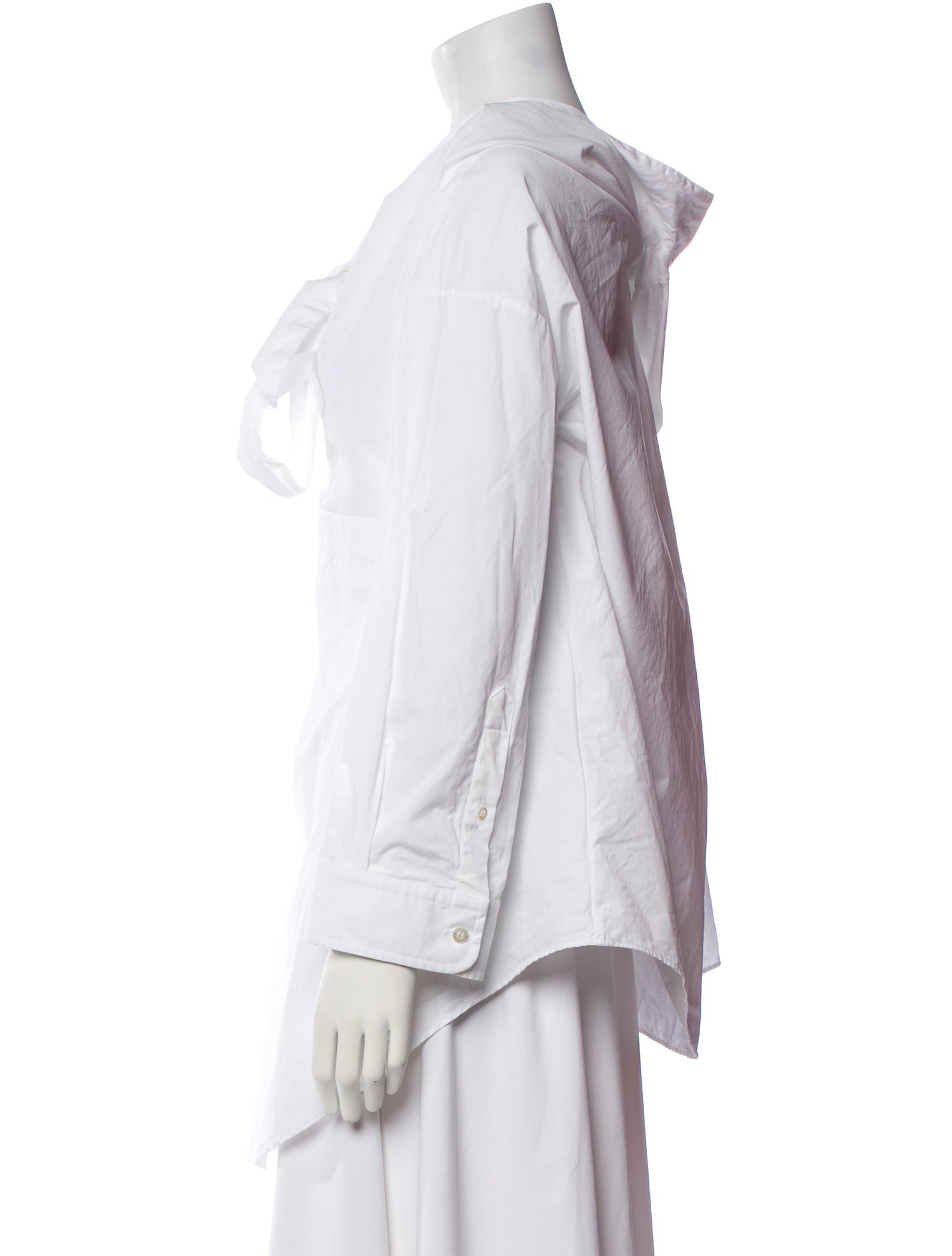 Balenciaga 2022 Tie Neck Tunic w/ Tags