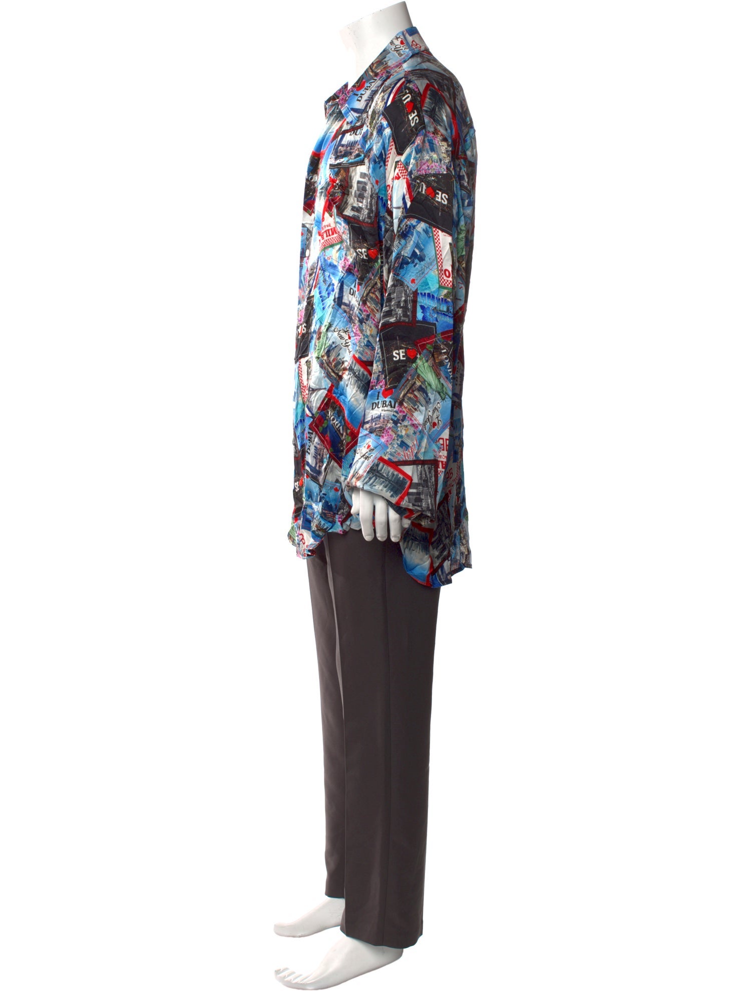 Balenciaga 2021 Printed Shirt w/ Tags