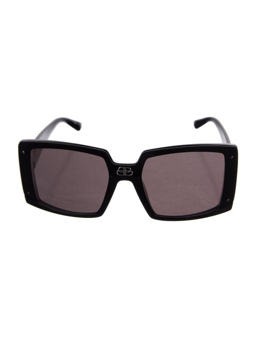 Balenciaga Square Tinted Sunglasses