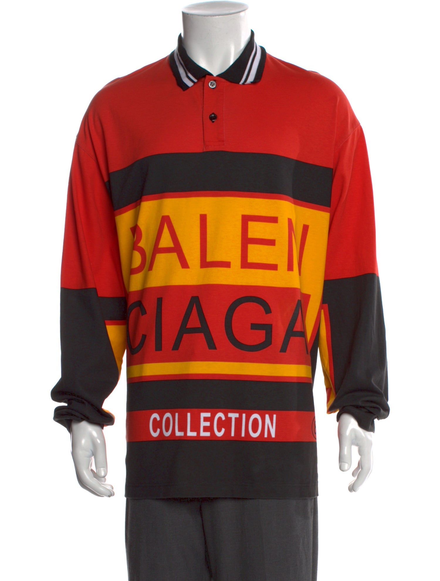 Balenciaga 2017 Striped Shirt