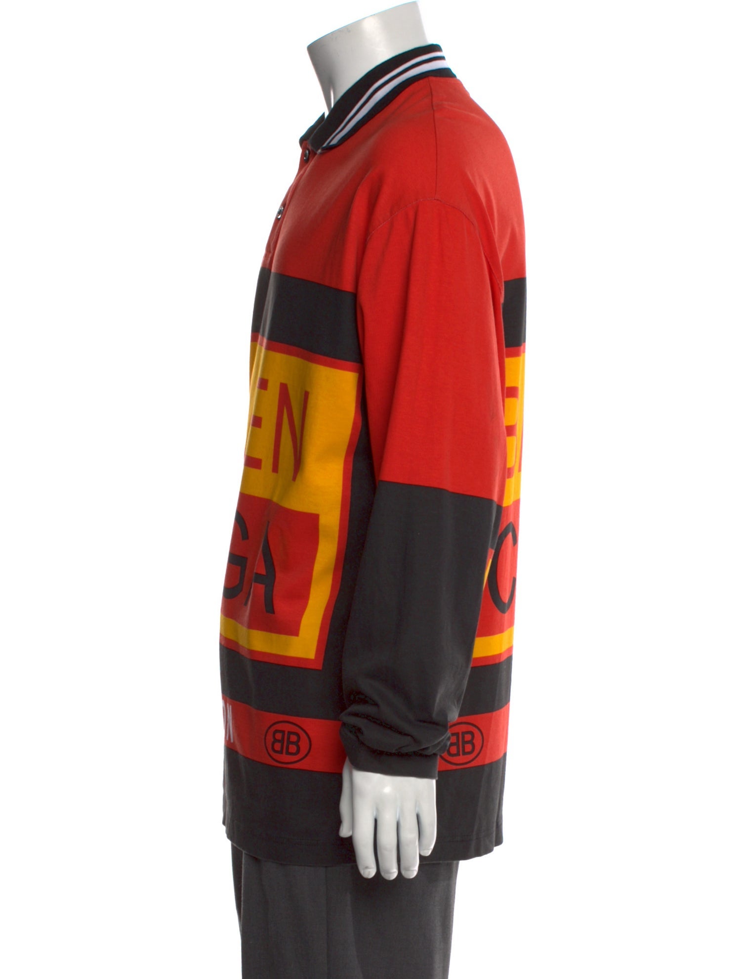 Balenciaga 2017 Striped Shirt