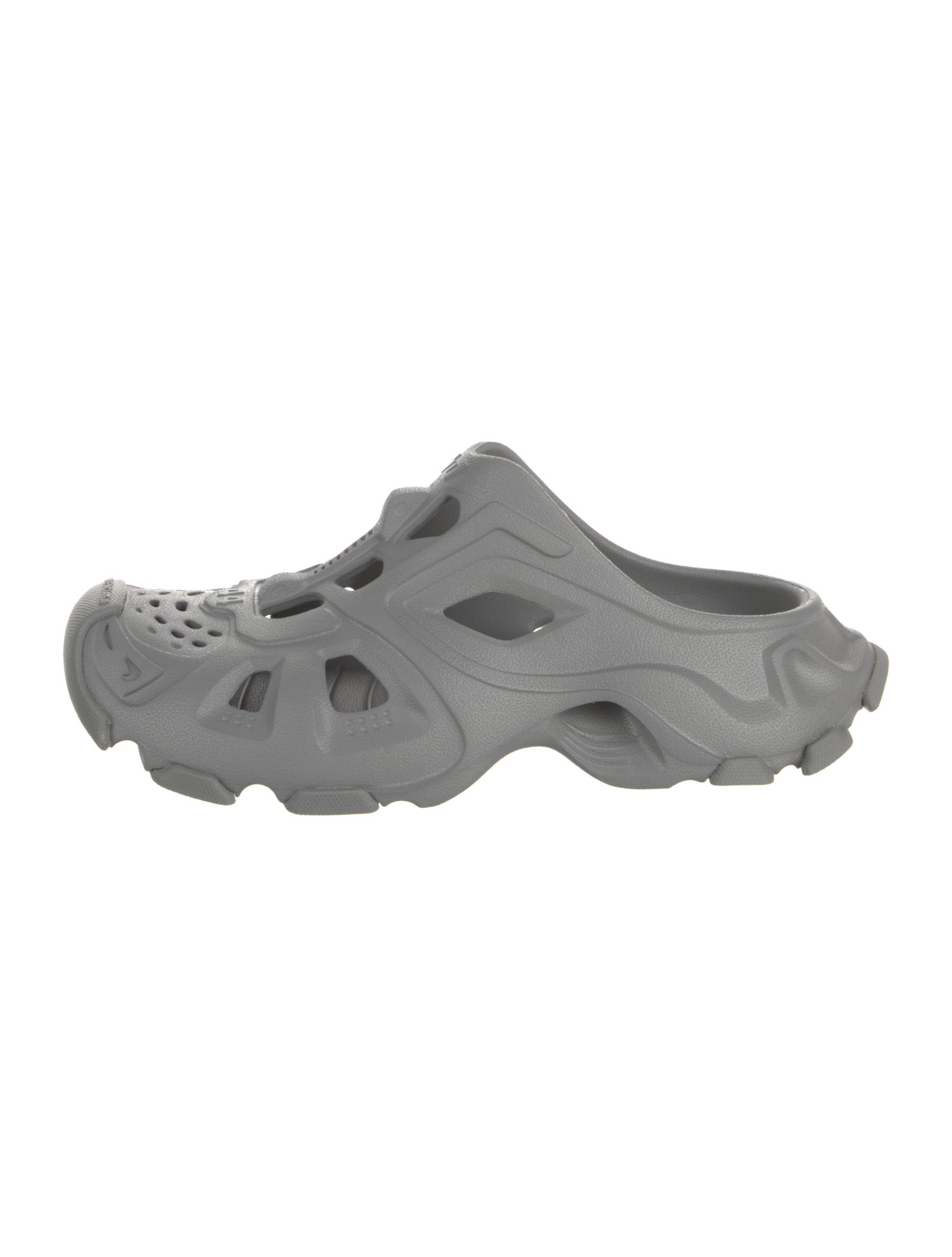 Balenciaga Rubber Lasercut Accents Slides