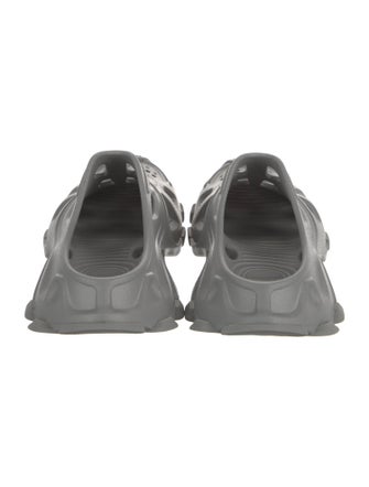 Balenciaga Rubber Lasercut Accents Slides