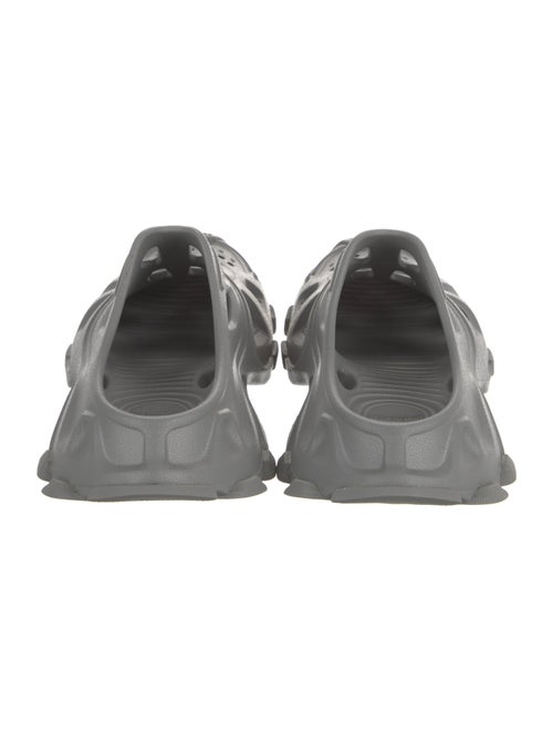 Balenciaga Rubber Lasercut Accents Slides