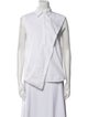 Balenciaga 2014 Sleeveless Button-Up Top