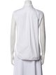 Balenciaga 2014 Sleeveless Button-Up Top