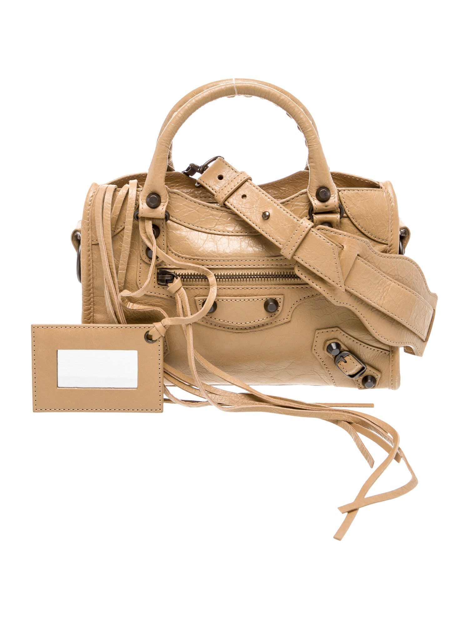 Balenciaga Leather Motocross Classic City Mini