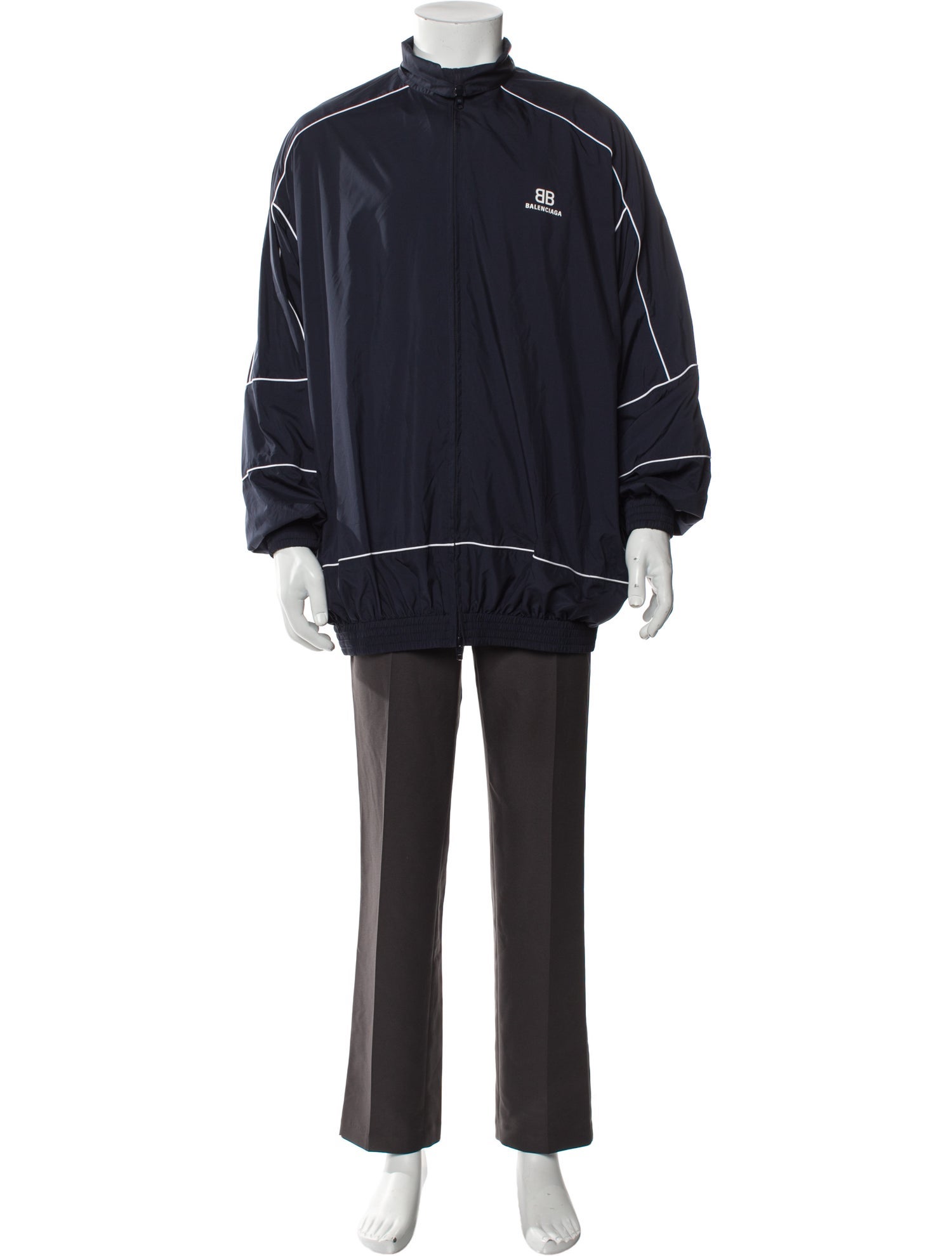 Balenciaga 2020 Logo Windbreaker w/ Tags