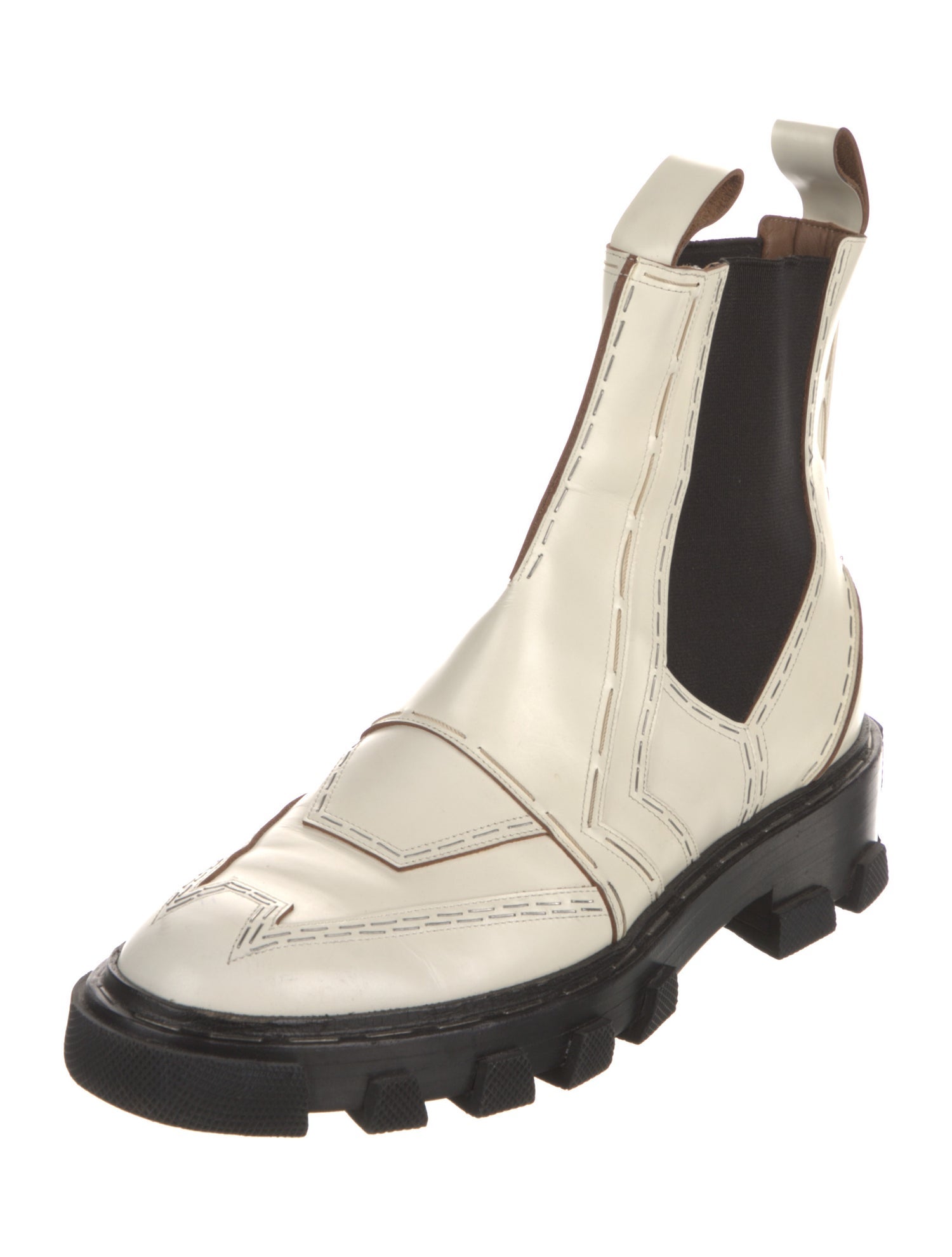 Balenciaga Leather Chelsea Boots