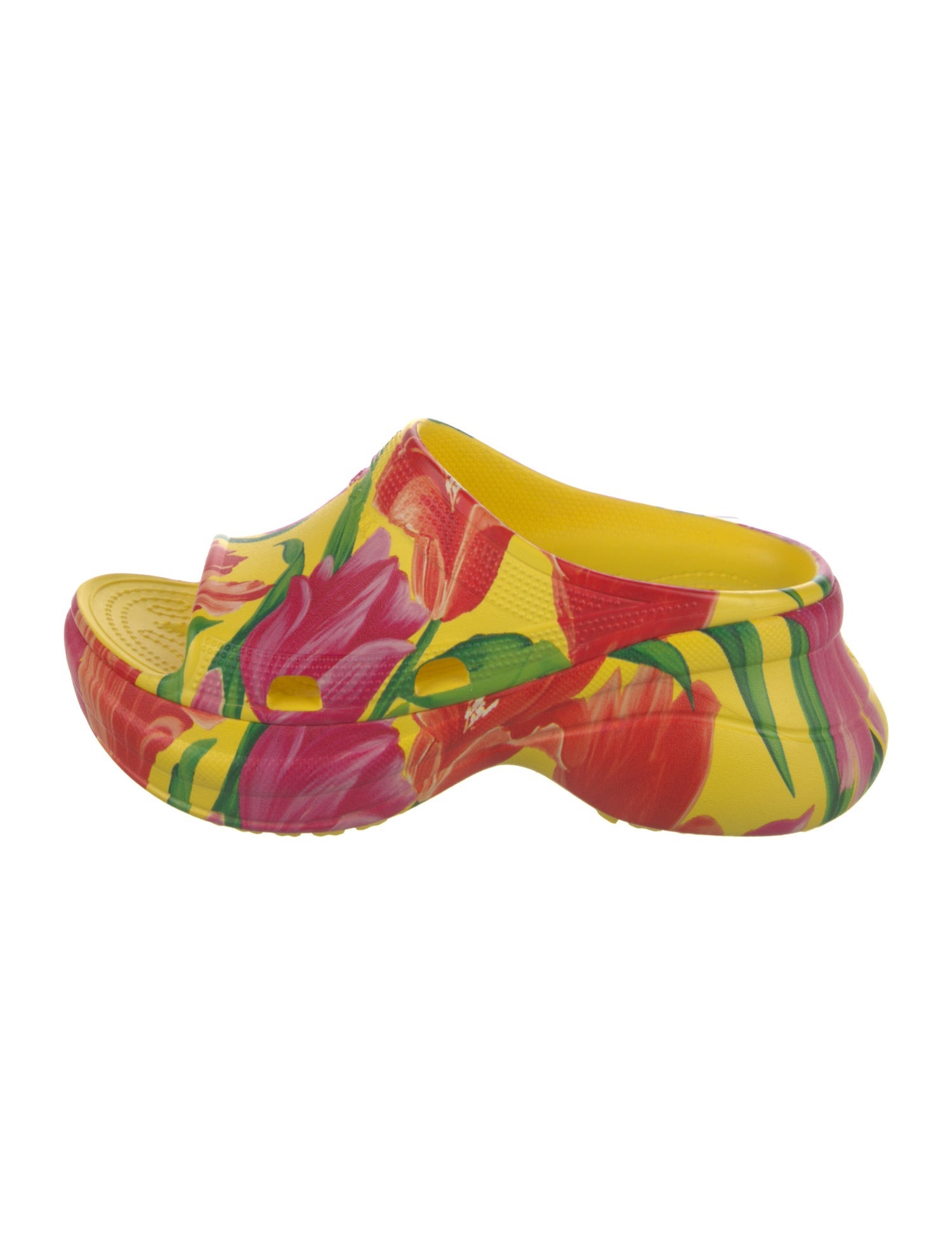 Balenciaga Rubber Printed Slides