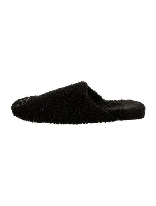 Balenciaga Shearling Slippers