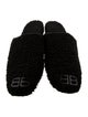 Balenciaga Shearling Slippers