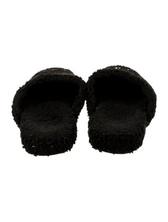Balenciaga Shearling Slippers