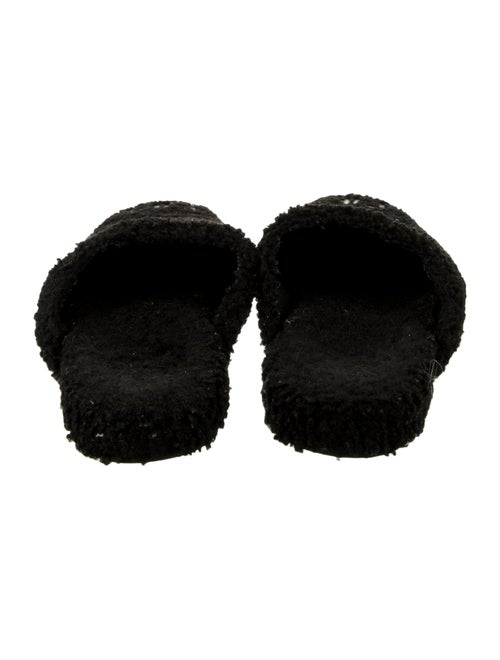 Balenciaga Shearling Slippers