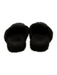Balenciaga Shearling Slippers