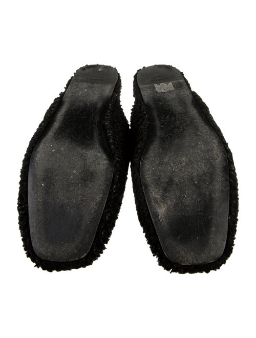 Balenciaga Shearling Slippers