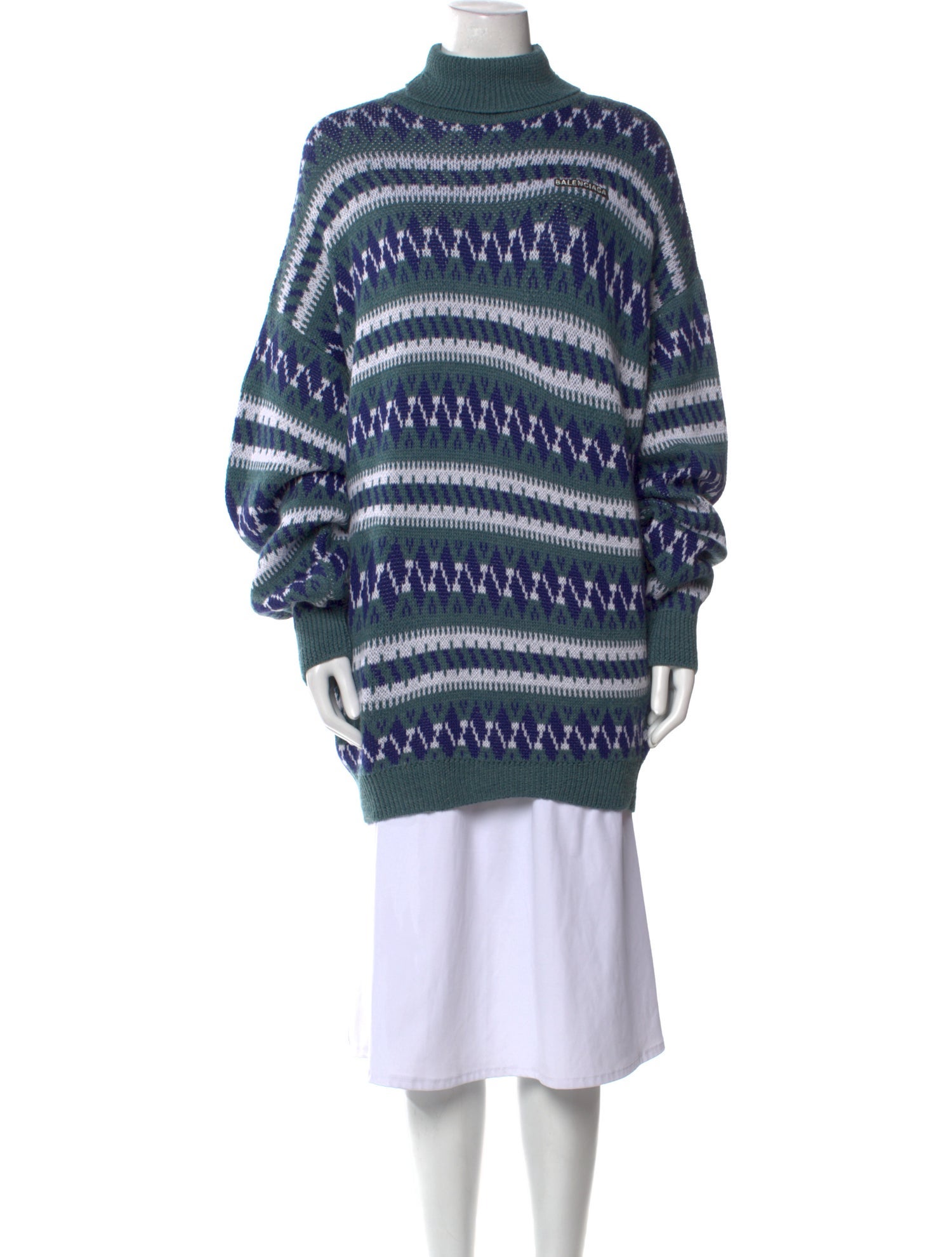 Balenciaga 2018-2019 Striped Sweater