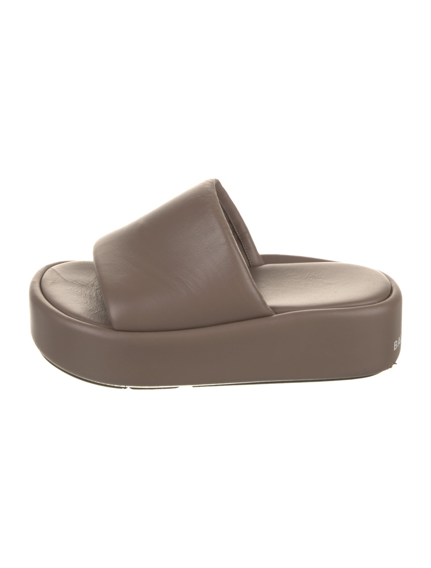 Balenciaga Leather Slides