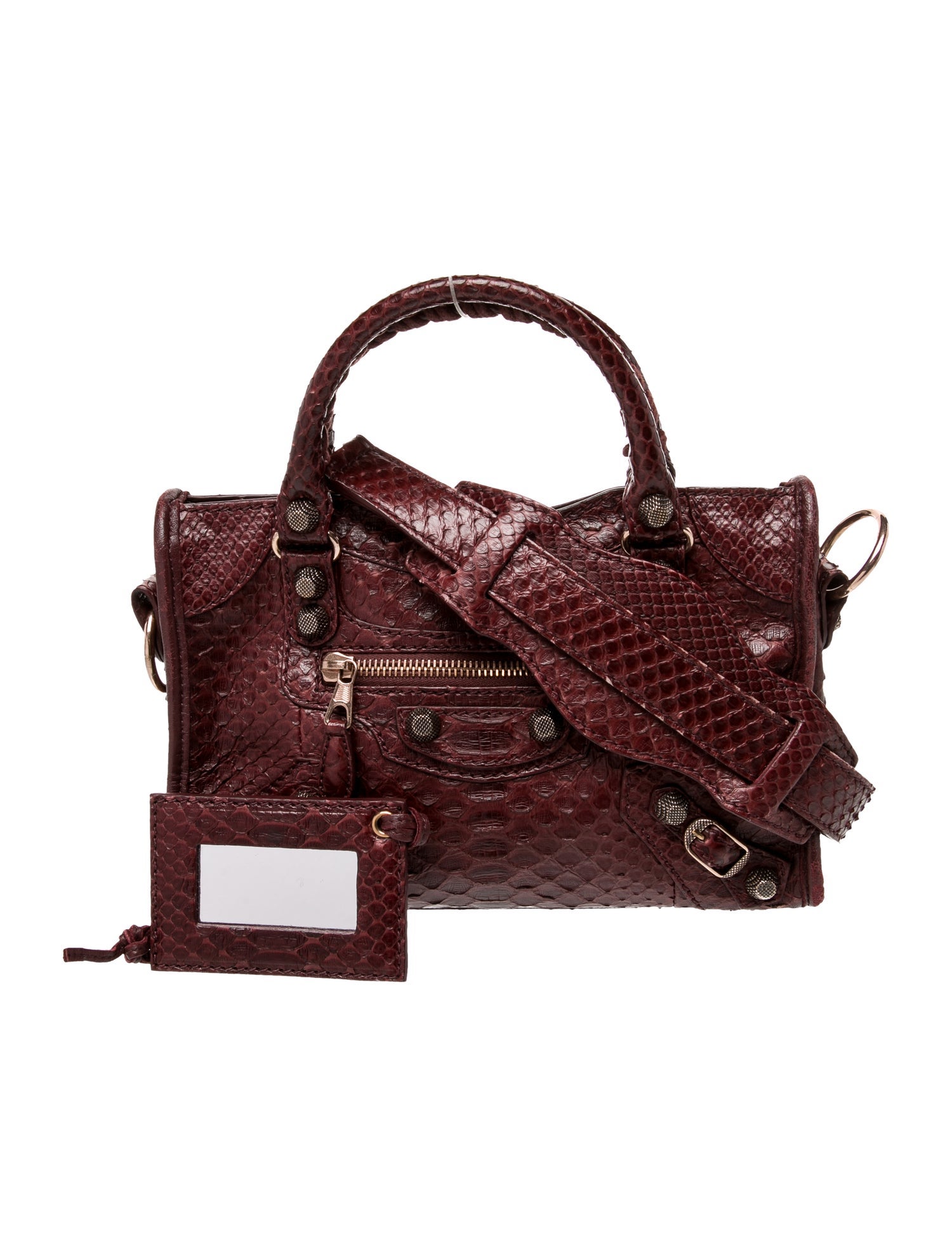 Balenciaga Python Motocross City Giant Mini