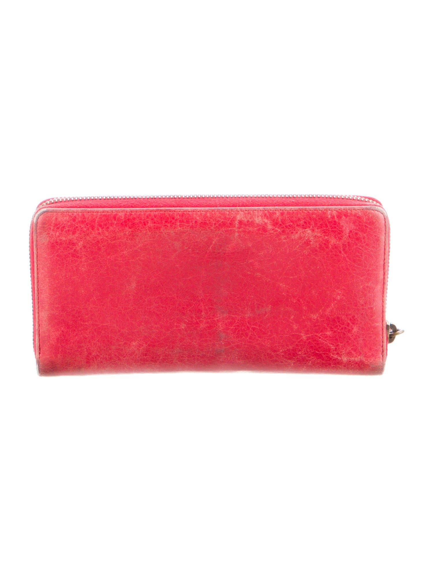 Balenciaga 2013 Motocross Classic Continental Wallet