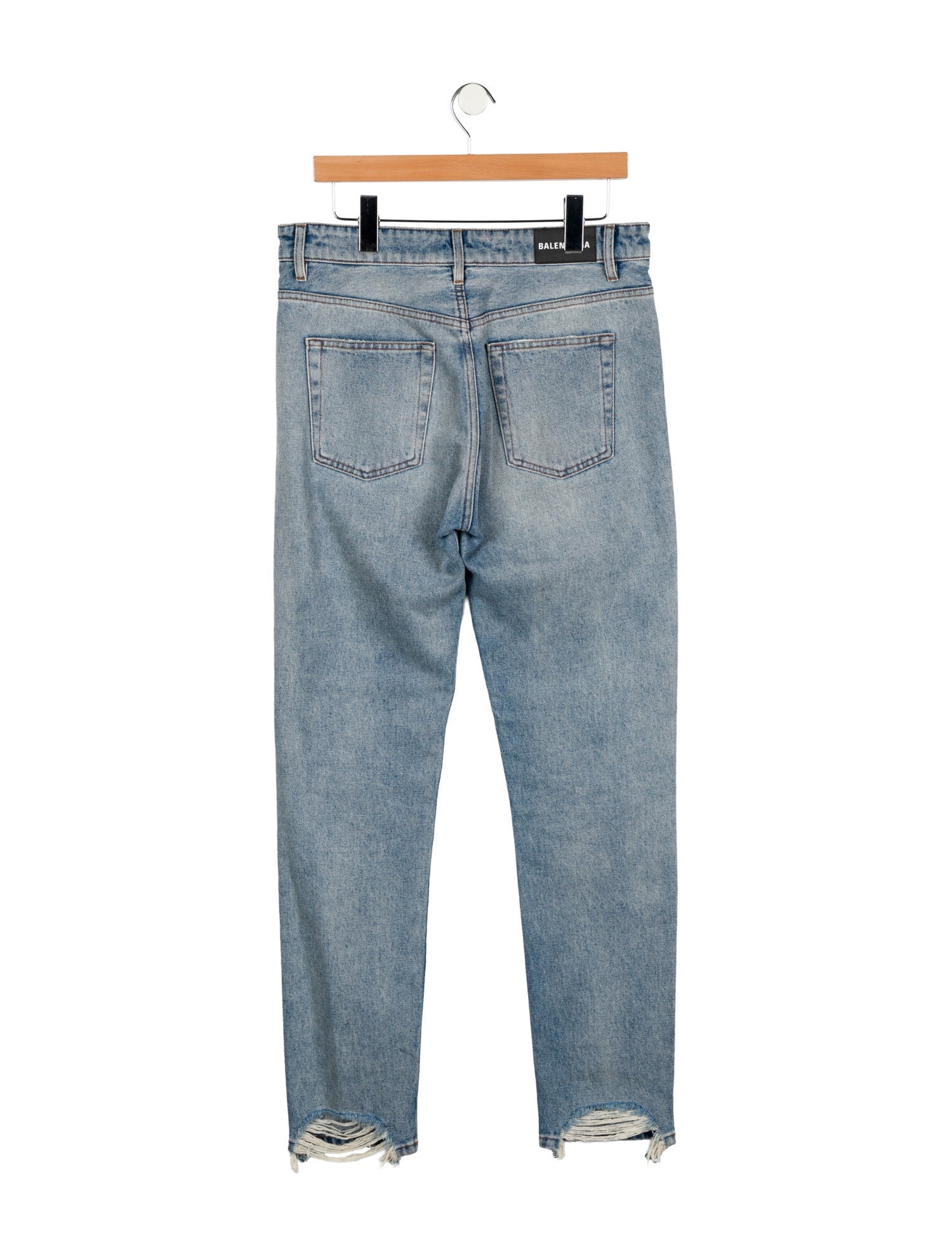Balenciaga 2019 Straight Leg Jeans