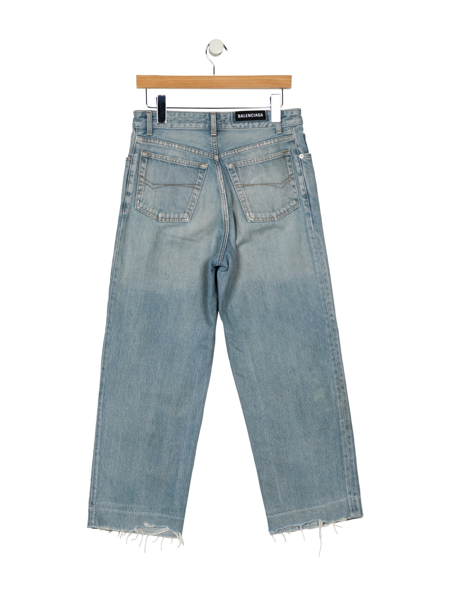 Balenciaga 2022 Wide Leg Jeans