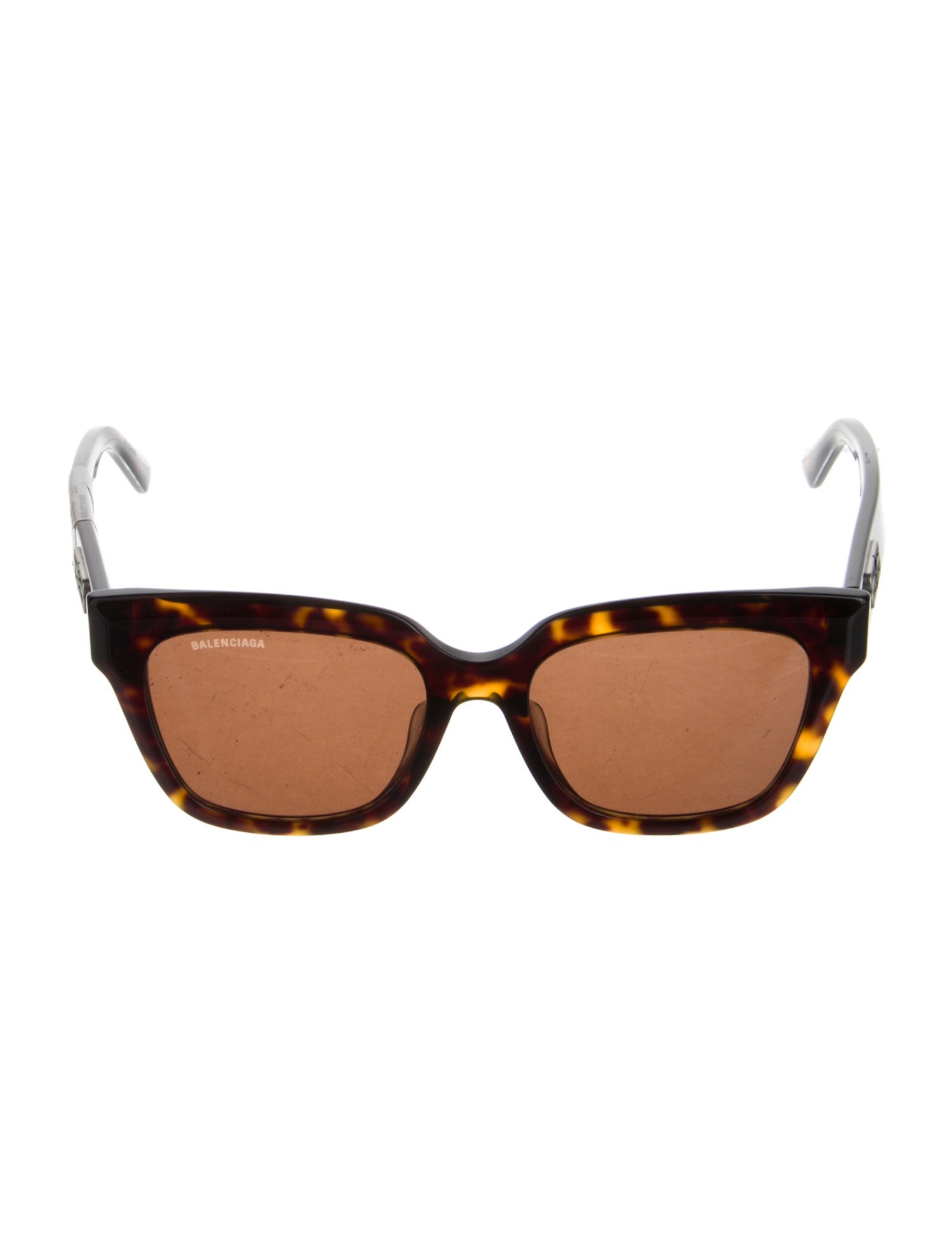 Balenciaga Square Tinted Sunglasses