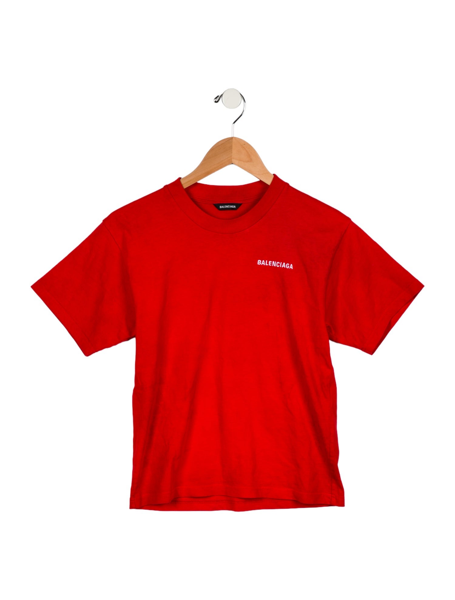 Balenciaga Kids' Logo Embroidered T-Shirt