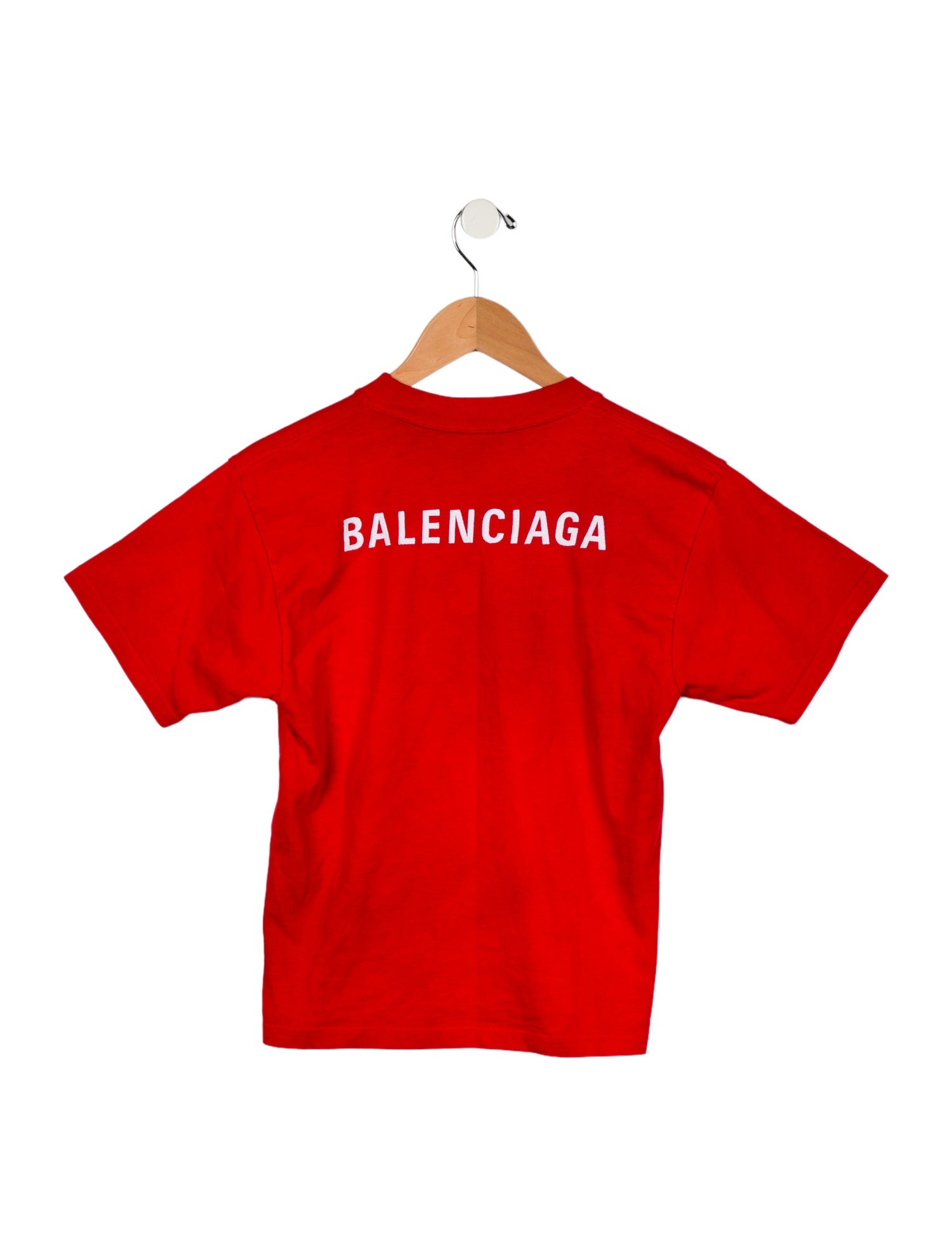 Balenciaga Kids' Logo Embroidered T-Shirt