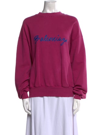 Balenciaga 2022 Graphic Print Sweatshirt